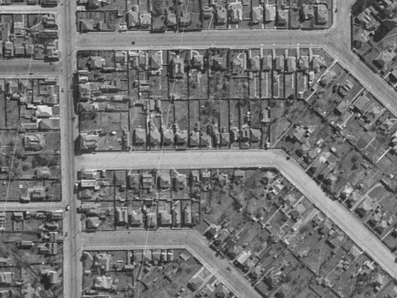 23 King Street from the air, 1940-1944