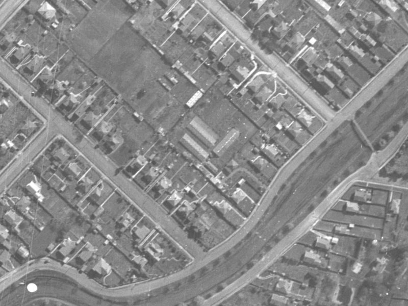 6 Growers Lane from the air, 1940-1944