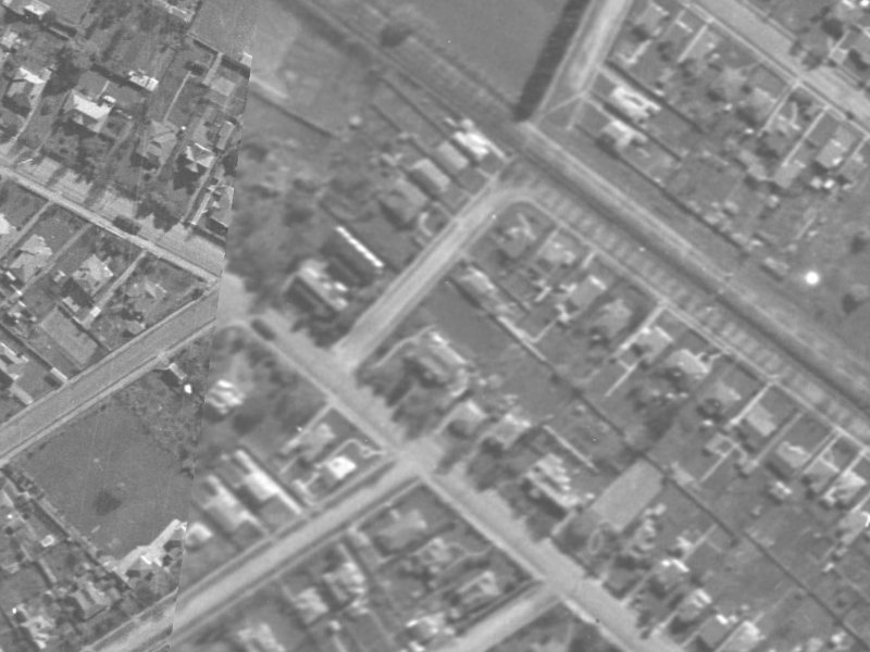 2 Vincent Place from the air, 1940-1944