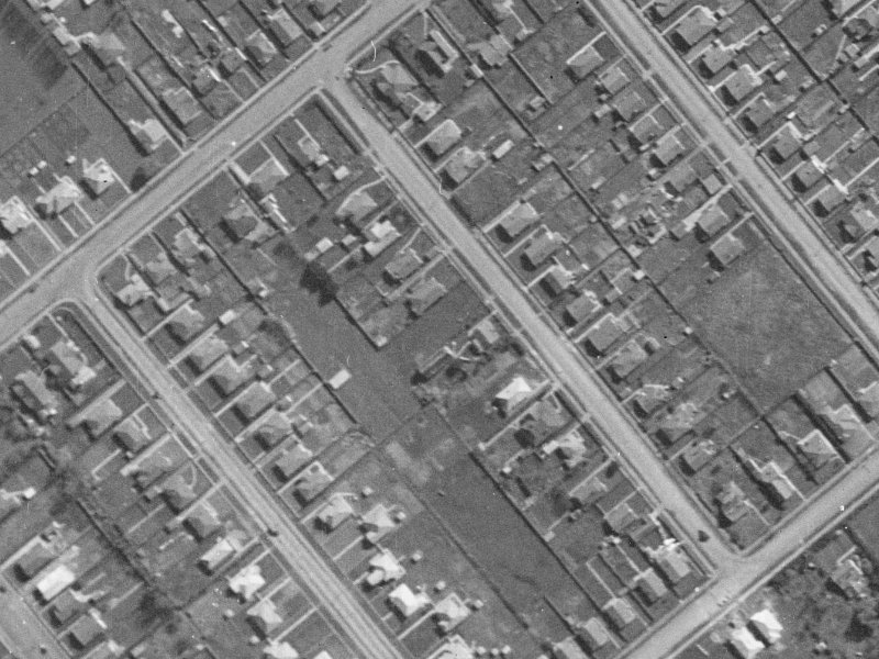 33 Plunket Street from the air, 1940-1944