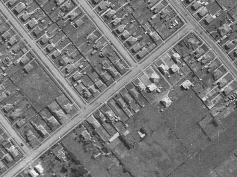 144 Neville Street from the air, 1940-1944