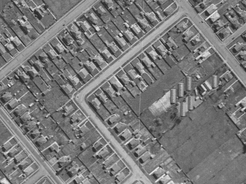 Diamond Avenue from the air, 1940-1944