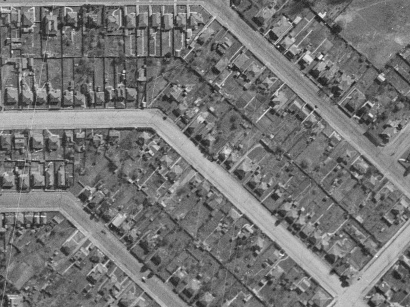51F King Street from the air, 1940-1944