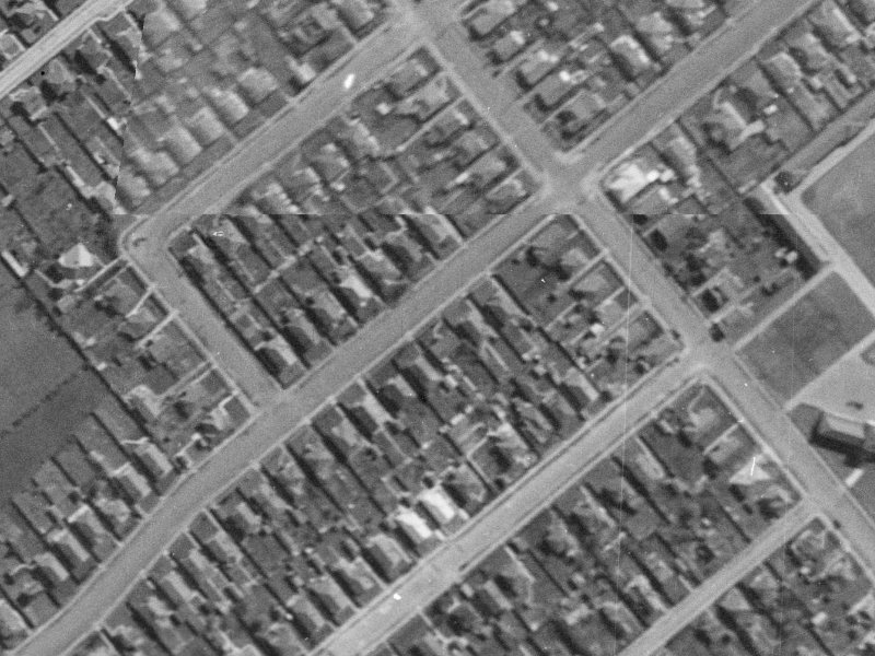 40 Bletsoe Avenue from the air, 1940-1944