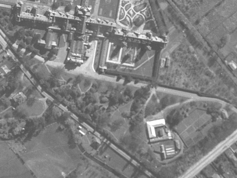 22 John Campbell Crescent from the air, 1940-1944