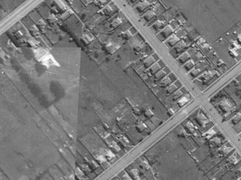 McLeish Lane from the air, 1940-1944