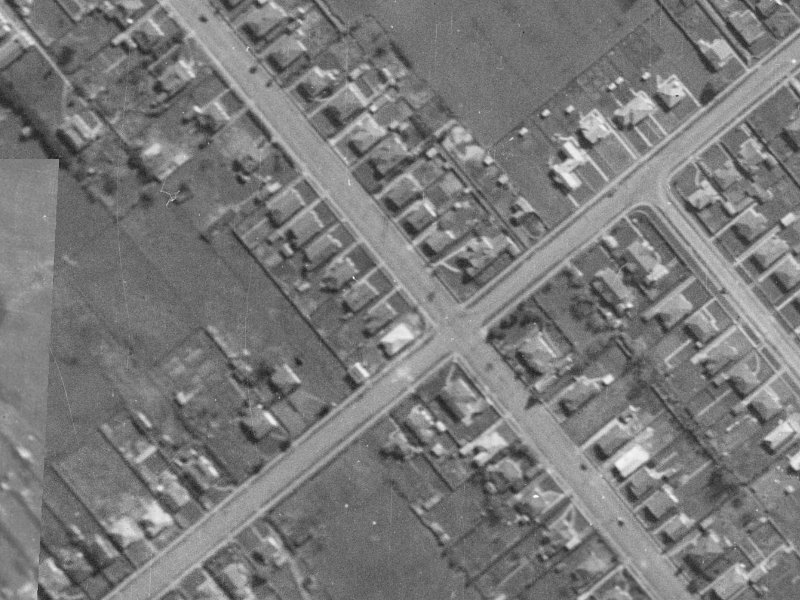 331 Lyttelton Street from the air, 1940-1944