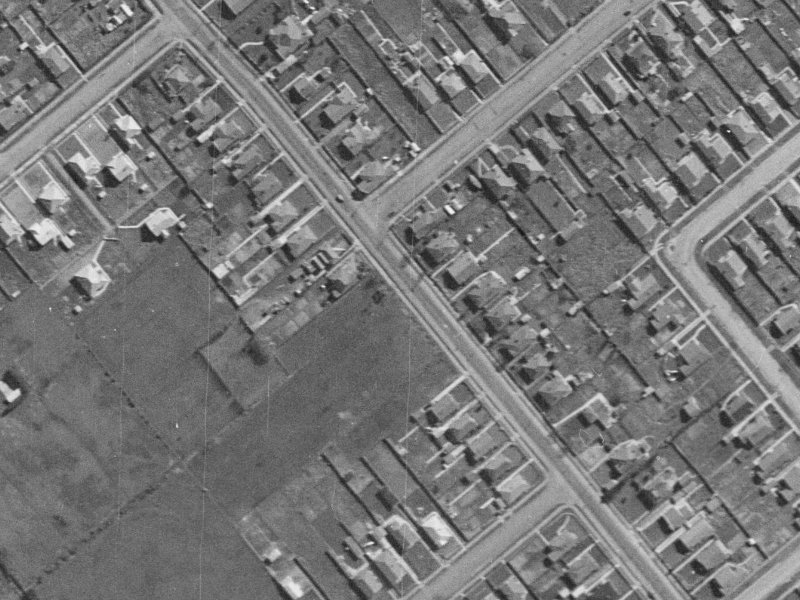 46 Bewdley Street from the air, 1940-1944