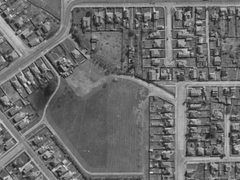 234G Milton Street from the air, 1940-1944