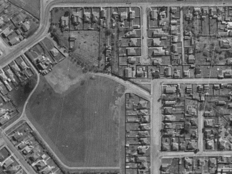5A Angus Street from the air, 1940-1944