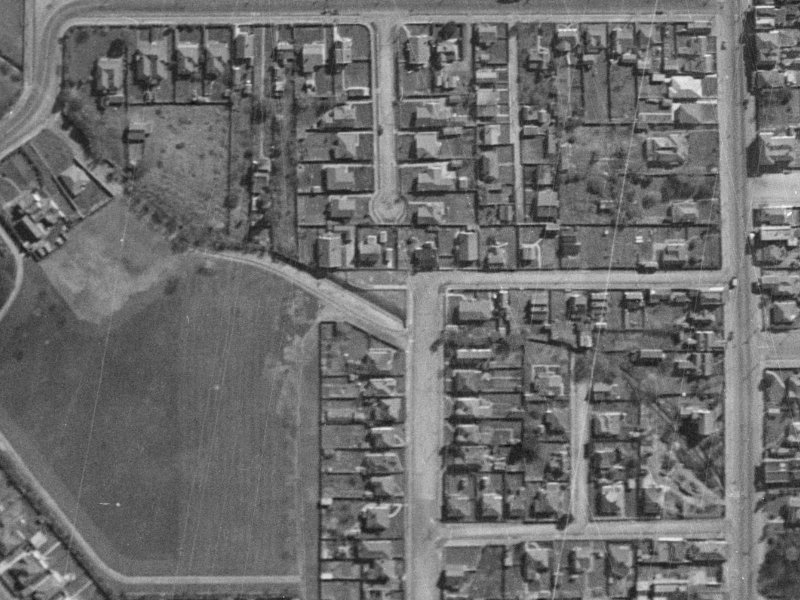 6 Angus Street from the air, 1940-1944