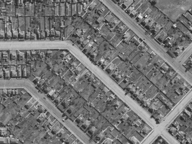56 King Street from the air, 1940-1944