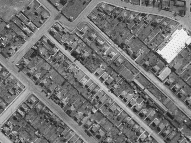 23 Gibbon Street from the air, 1940-1944