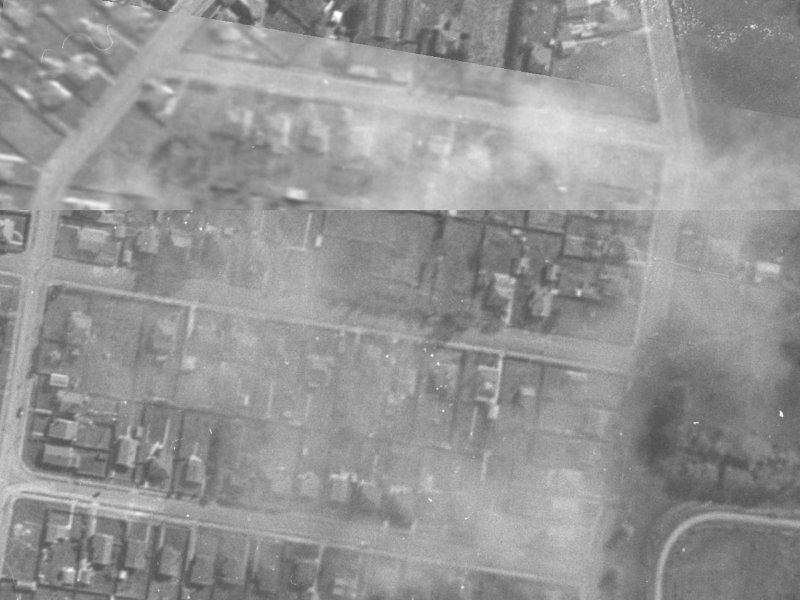 41 Sheldon Street from the air, 1940-1944