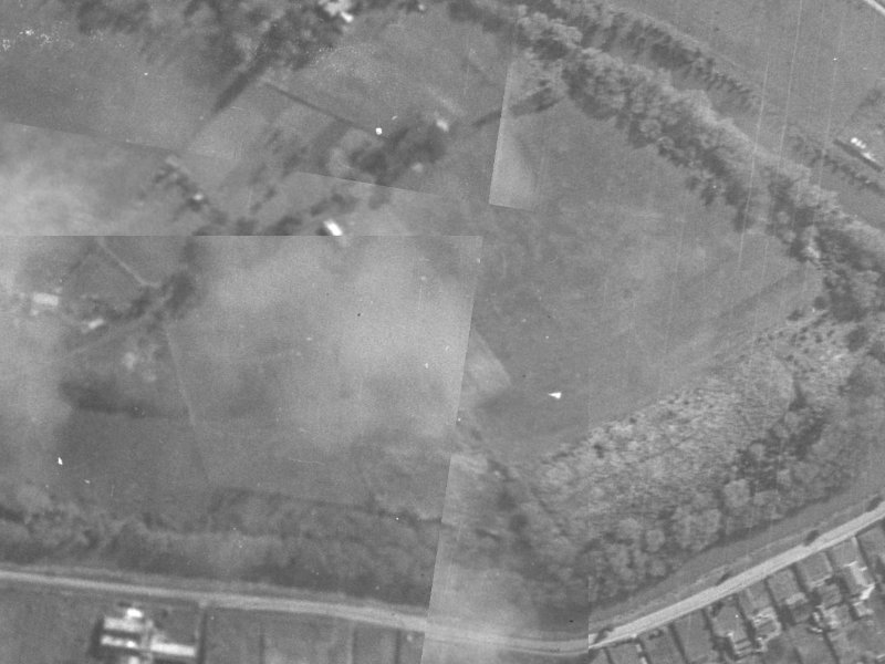 38 Riley Crescent from the air, 1940-1944
