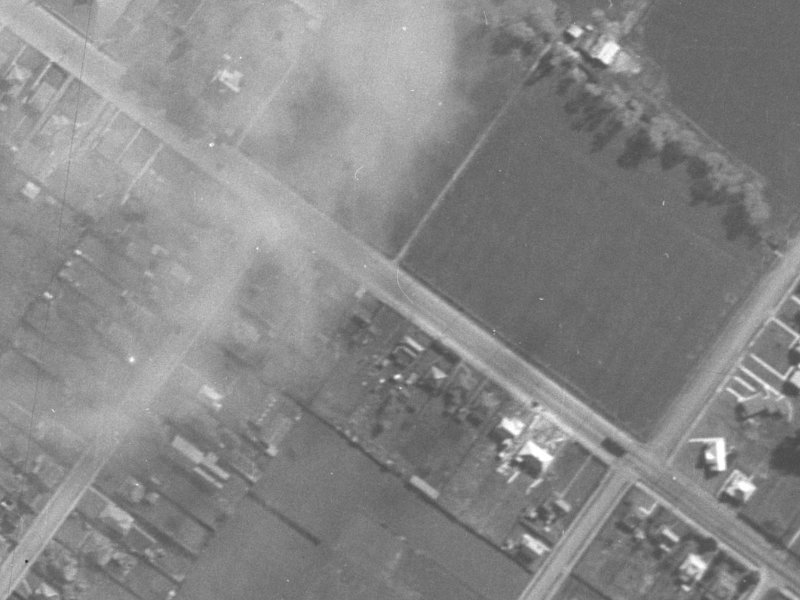 708 Ferry Road from the air, 1940-1944