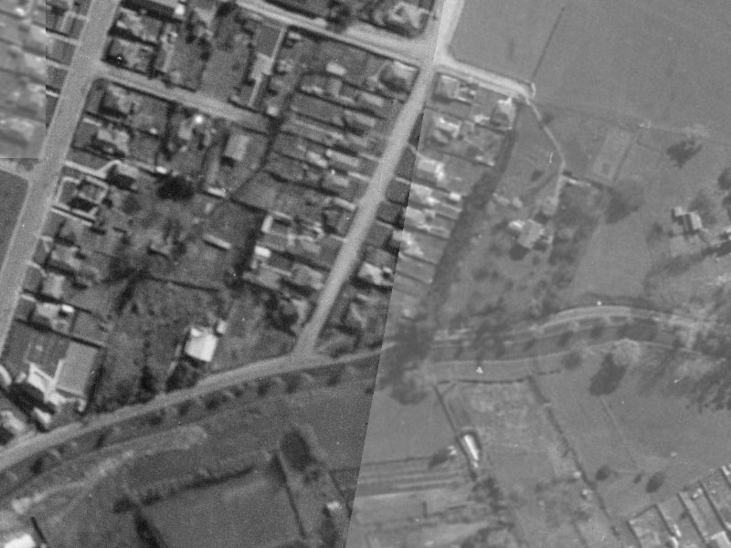 8 York Street from the air, 1940-1944