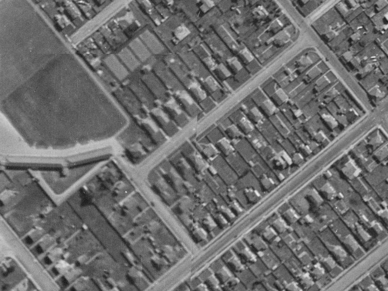 Dominion Avenue from the air, 1940-1944