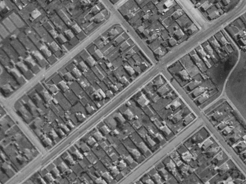 159 Milton Street from the air, 1940-1944