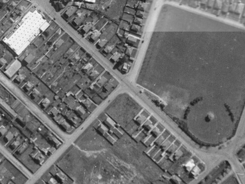 52 Rogers Street from the air, 1940-1944