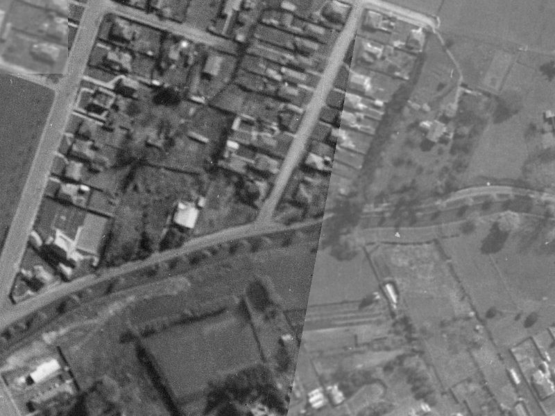41 Fifield Terrace from the air, 1940-1944