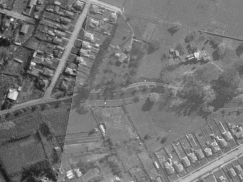 33–79 Fifield Terrace from the air, 1940-1944