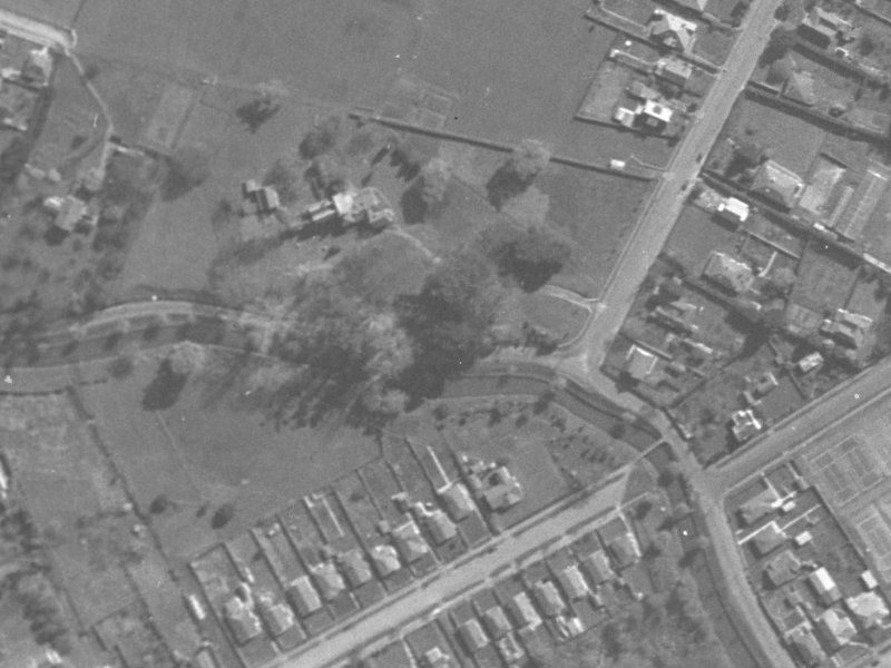 96 Fifield Terrace from the air, 1940-1944