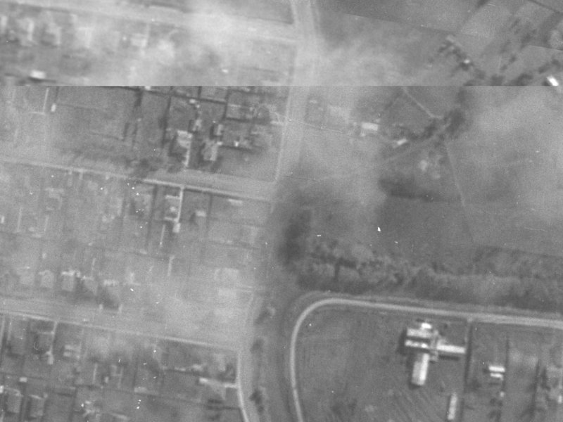 57 Cumnor Terrace from the air, 1940-1944