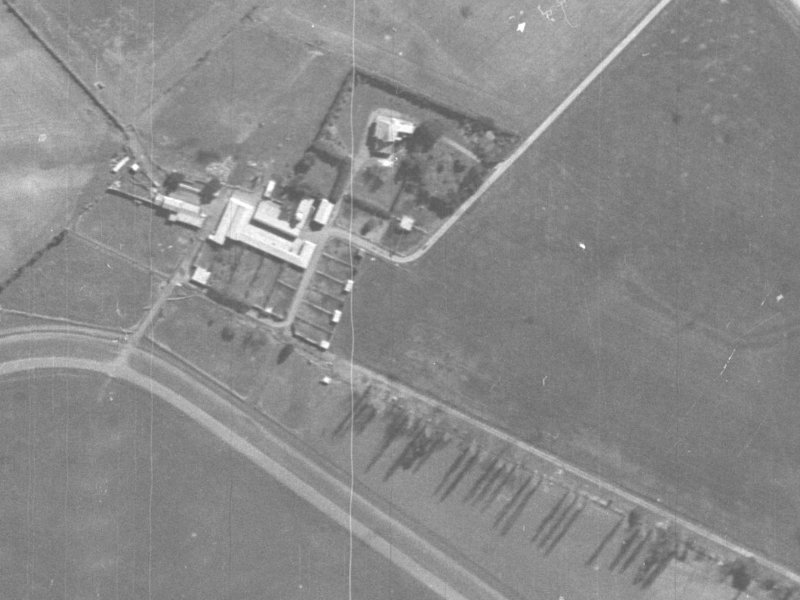 45 Blankney Street from the air, 1940-1944