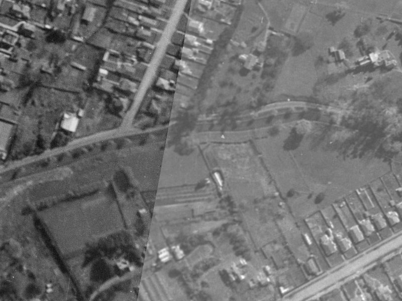 148A Riverlaw Terrace from the air, 1940-1944