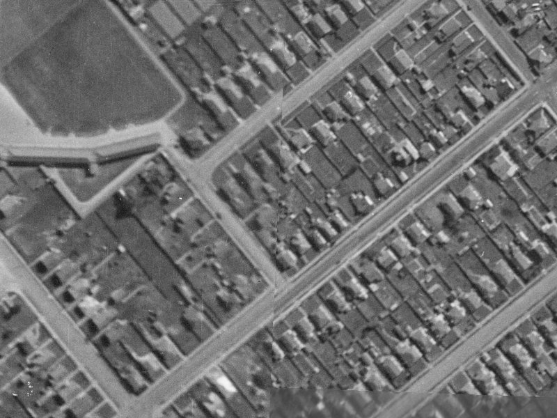 10 Dominion Avenue from the air, 1940-1944