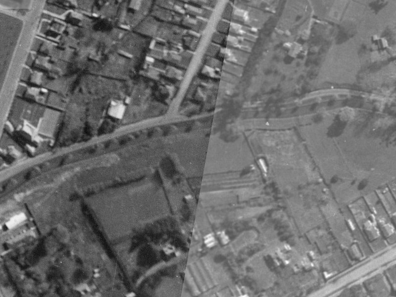 140 Riverlaw Terrace from the air, 1940-1944