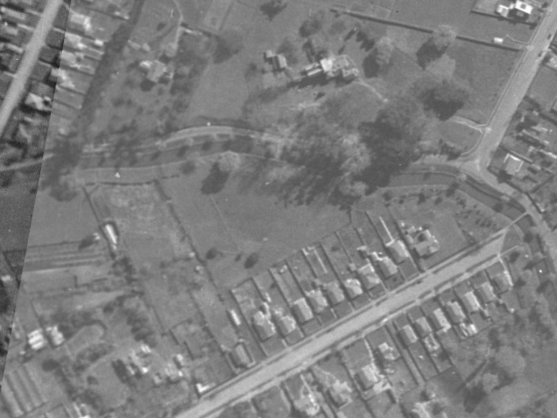 5 Esher Place from the air, 1940-1944