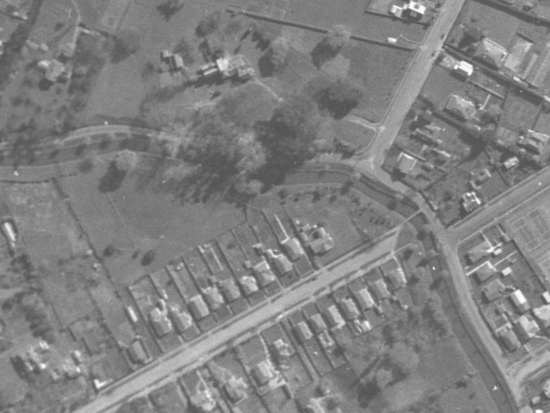 93 Fifield Terrace from the air, 1940-1944