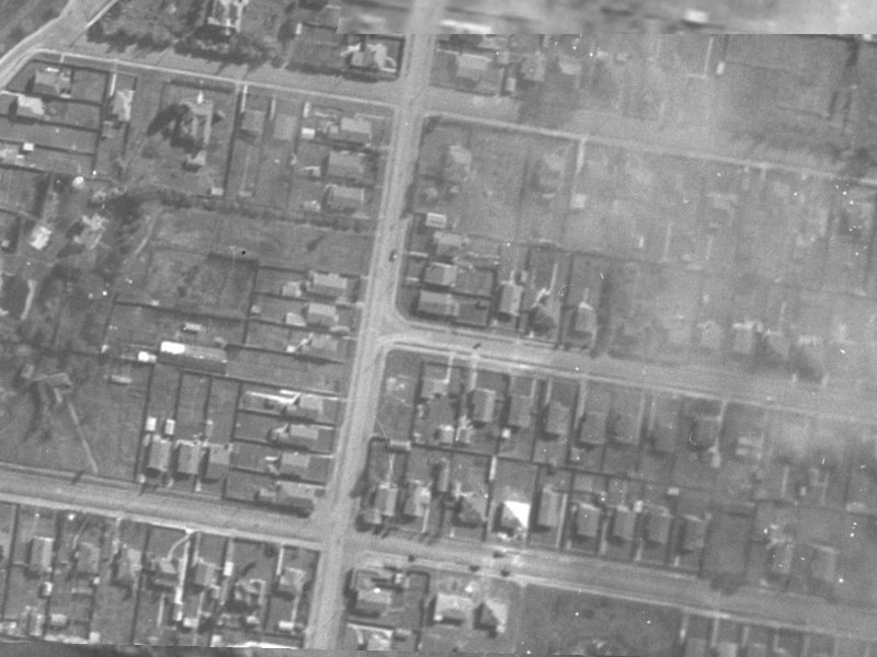3 Chichester Street from the air, 1940-1944