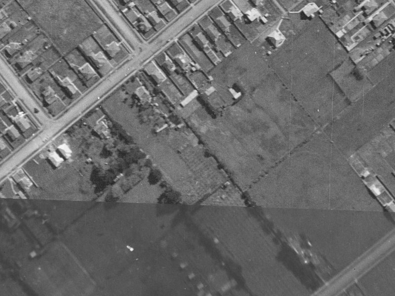 38 Evesham Cresent from the air, 1940-1944