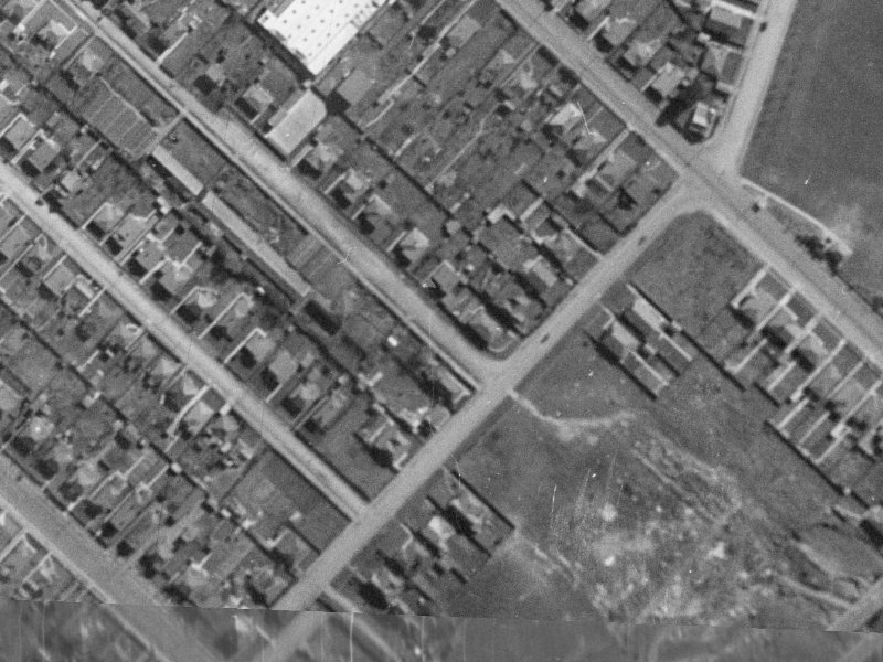 53 Hume Street from the air, 1940-1944
