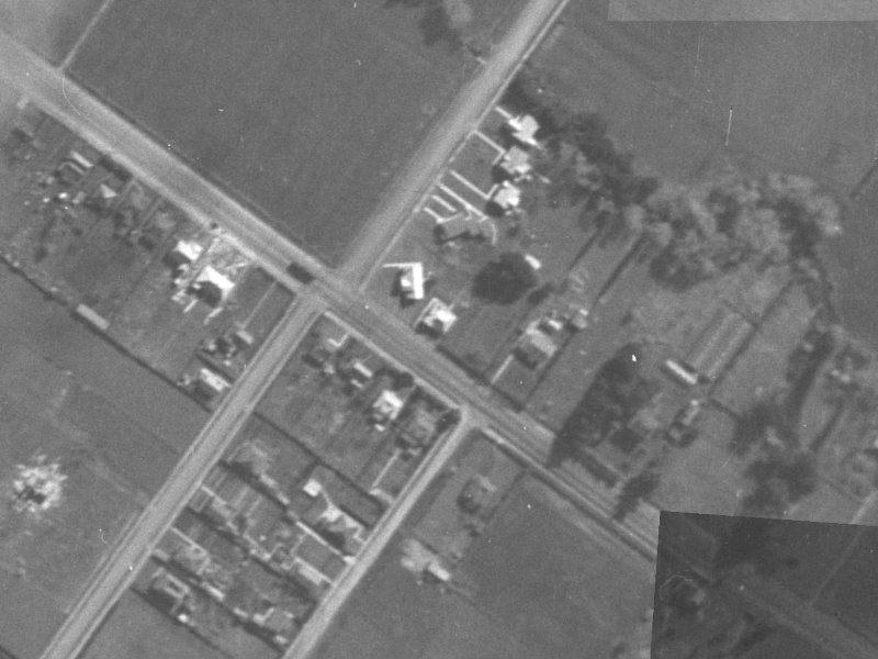 825 Ferry Road from the air, 1940-1944