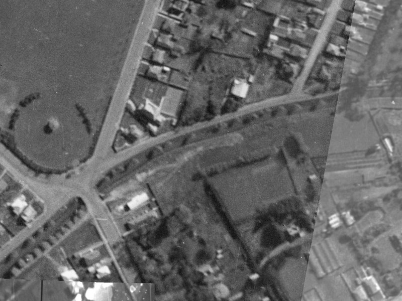 126 Riverlaw Terrace from the air, 1940-1944