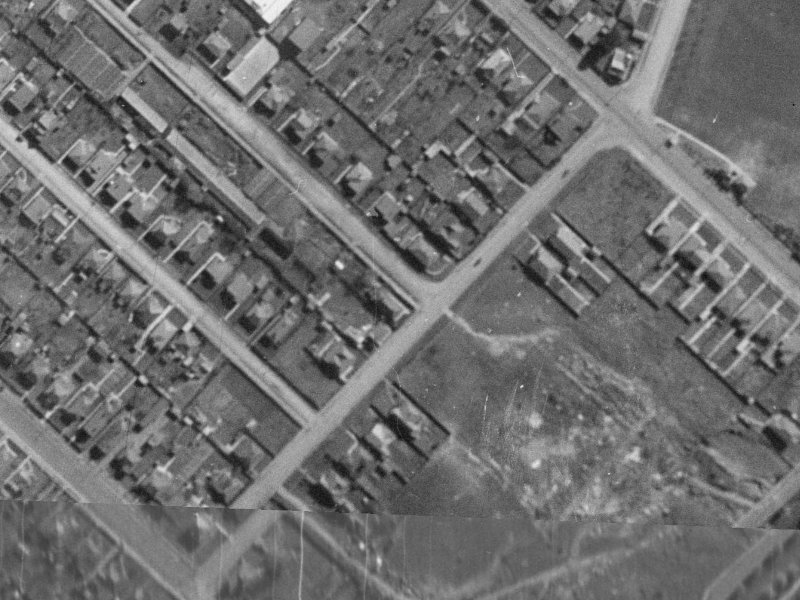 68 Hume Street from the air, 1940-1944