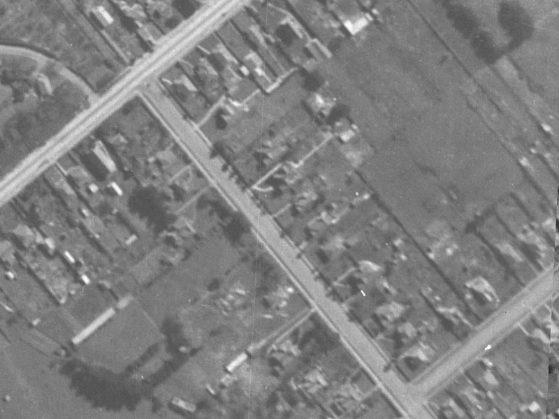 106 Domain Terrace from the air, 1940-1944