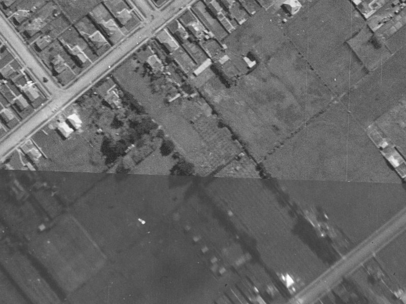 Evesham Crescent from the air, 1940-1944