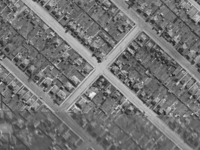 King Street from the air, 1940-1944
