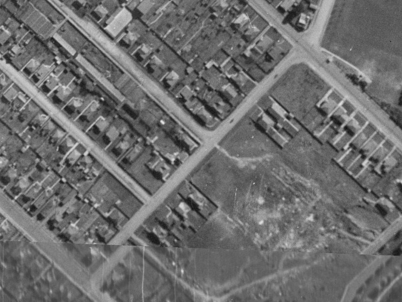 28 Rogers Street from the air, 1940-1944