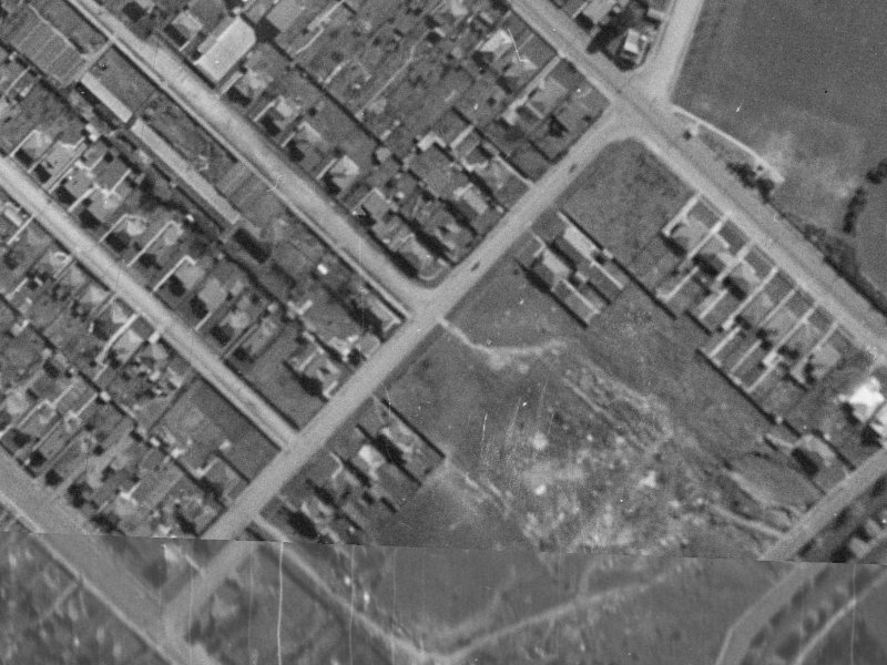 59 Hume Street from the air, 1940-1944