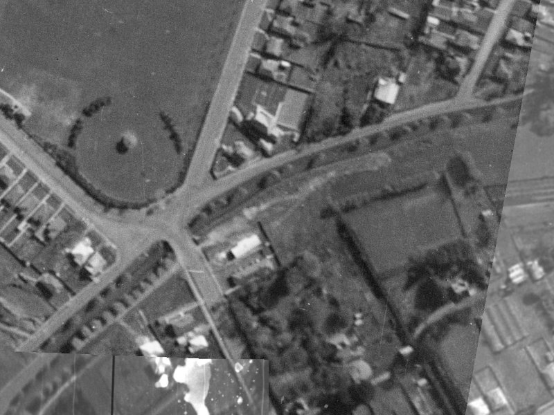 114 Riverlaw Terrace from the air, 1940-1944