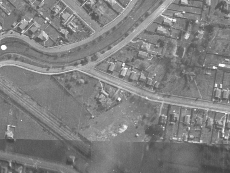10 Marshall Street from the air, 1940-1944