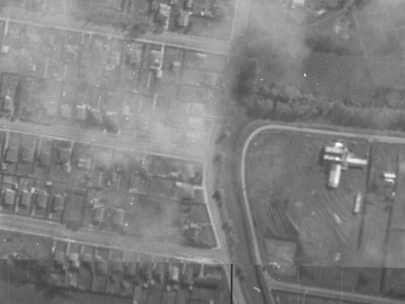 68 Cumnor Terrace from the air, 1940-1944