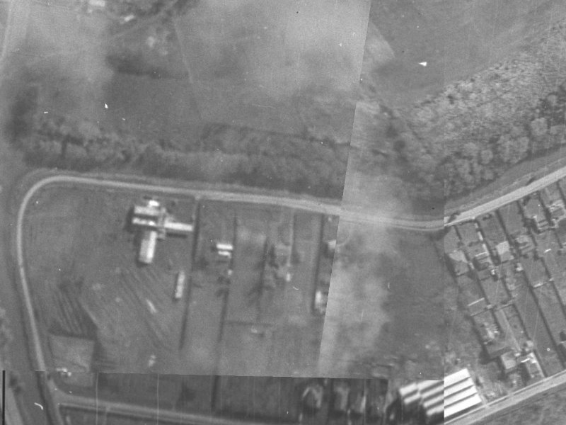 53 Connal Street from the air, 1940-1944
