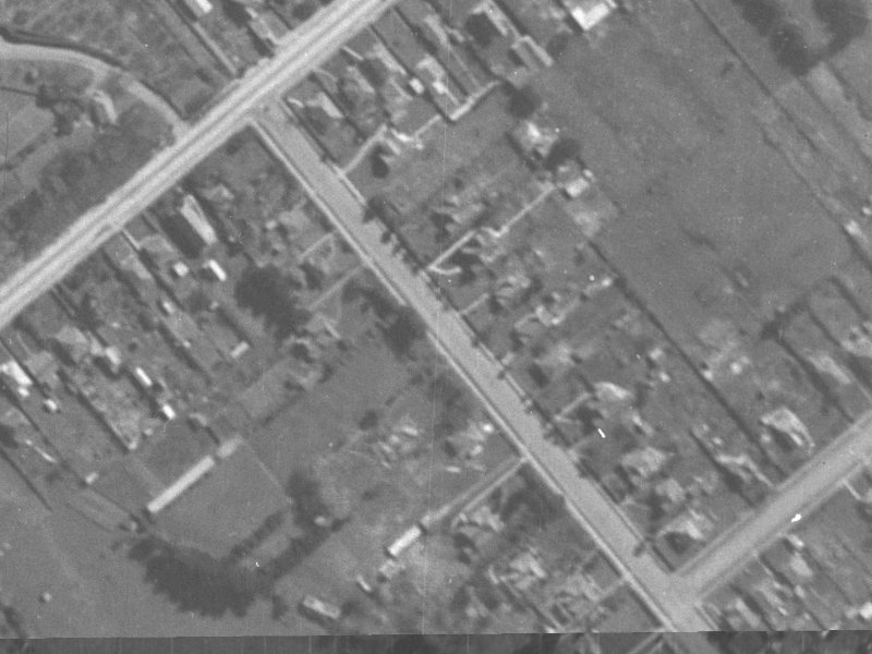 108-110 Domain Terrace from the air, 1940-1944